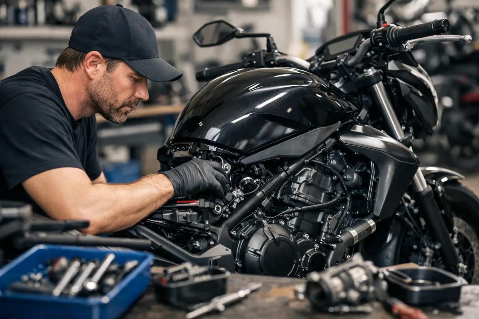Pourquoi votre moto cale au ralenti, et que faire ?