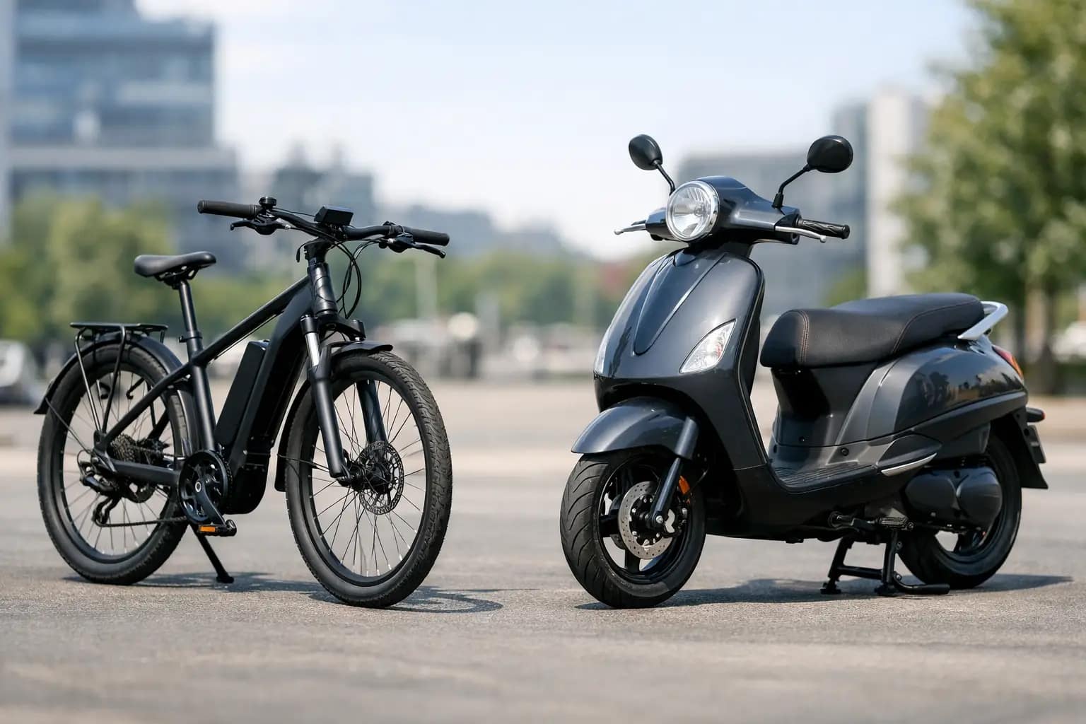 Vélo électrique ou scooter : lequel choisir ?